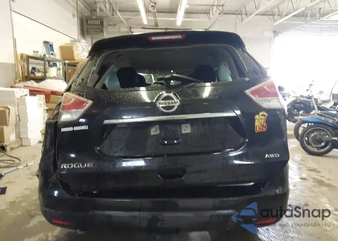 2016 Nissan Rogue S из США, поврежденный, VIN KNMAT2MV1GP625263